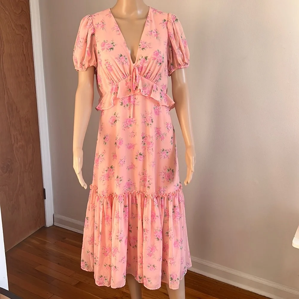 LoveShackFancy x Target Fleur Dress Size 8 - Picture 7 of 15